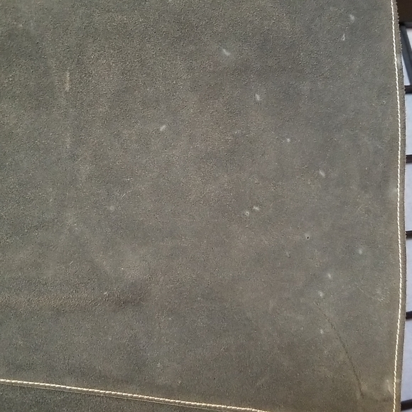 Vintage Suede Leather Poncho/Cape - Picture 6 of 7